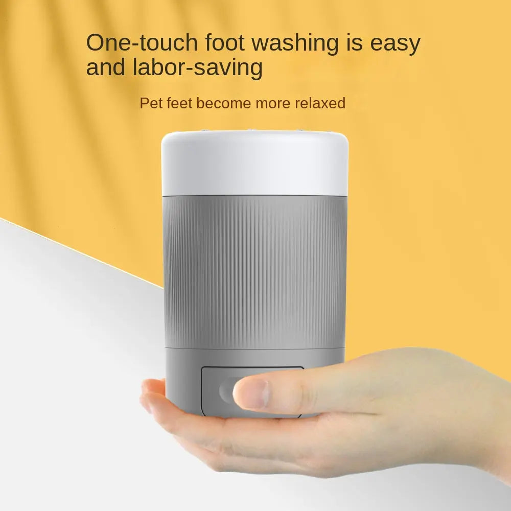 Pet Foot Washing Cup Dog Going Out Cleaning Beauty Paw Washing Artifact Intelligent Automatic Foot Washing Foot Bath Cup Tool